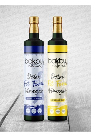 Bakbu Pineapple and Sandaloz Gum Detox Vinegar 2 Pack - Bakbunatural