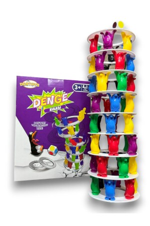 Balance Tower - Colorful Penguin Balance Game - Educational Family Activity Game - Dostoys