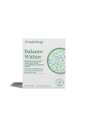 Balance Within Food Supplement Containing Probiotic Microorganisms - Nutriway