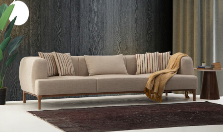 Balat Cream Sofa - Cadde Yıldız
