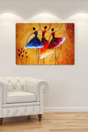 Balerin Kızlar Kanvas Tablo 90x120cm BLRNKZLR017 - ColorVision