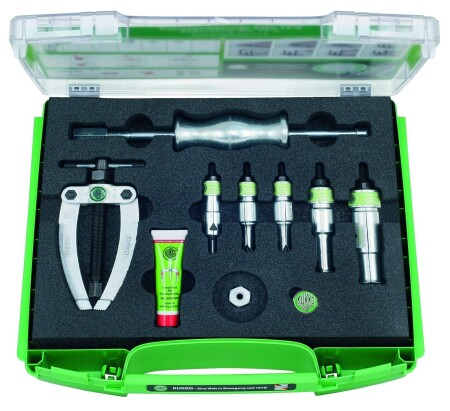 Ball bearing extraction tool set KUKKO K-22-A-M - Kukko