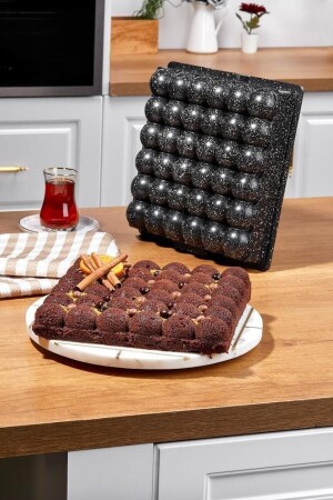 Ball Casting Cake Mold Black TAC-6647 - Taç