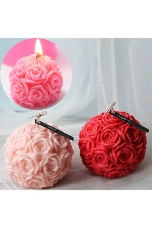 Ball Rose Candle Mold - Zubida