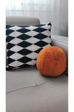 Ball Throw Pillow Pillow 1 Small Tile (25 cm) Welsoft - Oneplise