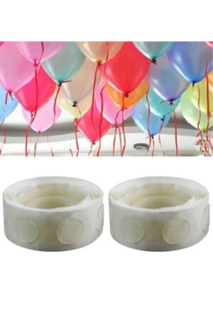 Balloon Adhesive Tape Double Sided 100 Pieces - Beysüs