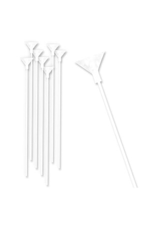 Balloon Stick - 100 Pieces - Plastic Balloon Stick - Niyet