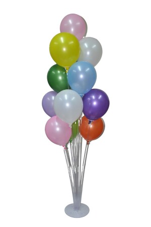 Balon Süsleme Standı Parti Süsleme Aparatı 13 Çubuklu 140 cm - Dekozoni