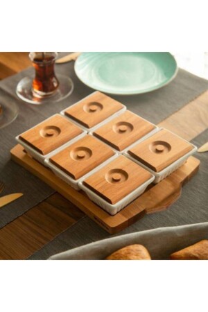 -bamboo 6-Piece Luxury Breakfast Set NOWHOME8 - NOWHOME