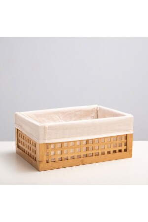 Bamboo Basket 38x27 Cm Natural CD192AKS372 - Chakra