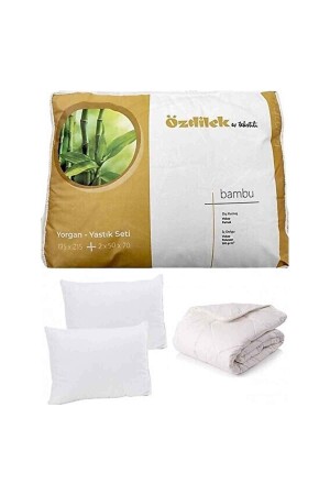 Bamboo Duvet+Pillow Set (2pcs) Double EVTYRGÖZDL00018 - Özdilek