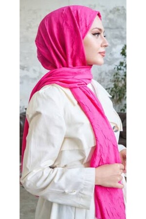 Bamboo Kraş Shawl Pink - Har-Um Ticaret