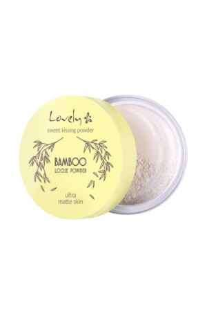 Bamboo Loose Powder Mat Bitişli Şeffaf Bambu Pudra - Lovely