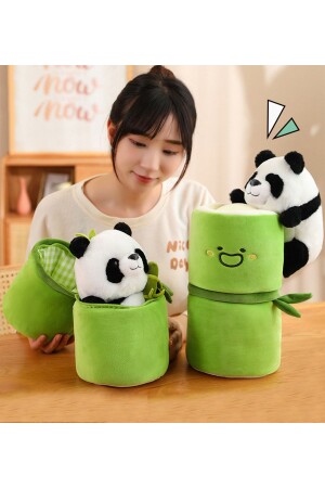 Bamboo Panda with Bag - Pandamkee