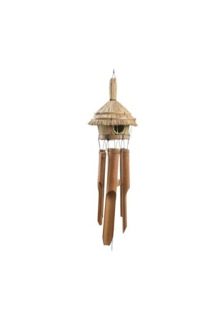 Bamboo Wind Chime with Bird's Nest Wind Vane BRSHM000209 - BARIŞ