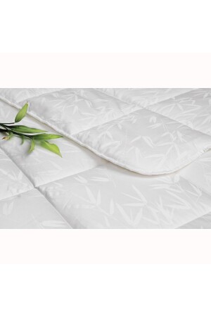 Bambu Soft Einzelbettdecke Weiß 71260333 - Taç