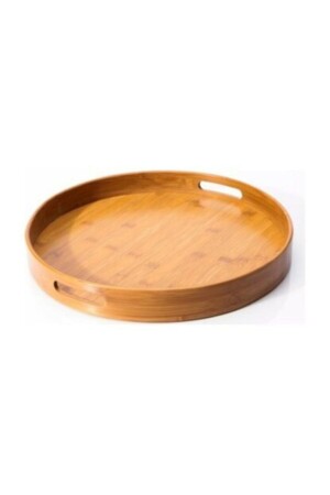 40 Cm Bambu Yuvarlak Tepsi Dyt4040 bty040 - Genel Markalar