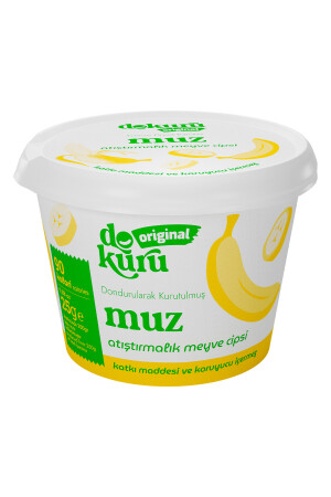 Banana Dried Fruit Chips - Freeze-Dried Crispy Bananas - dokuru