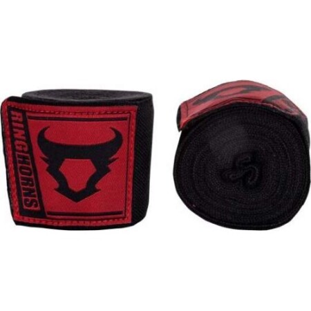 Bandages for boxing Ringhorns Charger, 2.5 m - Black - Ringhorns