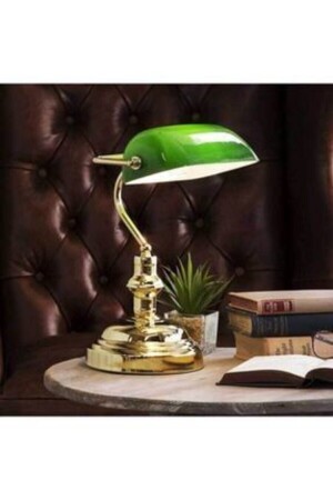 Banker Table Lamp Antique Type Decorative Desk Lamp - Horoz Elektrik
