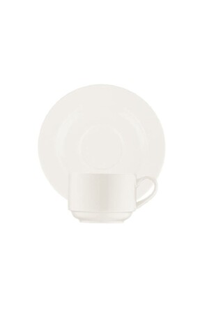 Banquet Tea Cup Set 16 Cm 210 Cc 6 Pieces - Bnc01cft BNC01CFT - Bonna Porselen