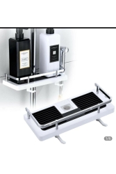 Banyo Duş Organizer Sabunluk Metalik Korumalı Tek asya 457813 - Özasya AVM