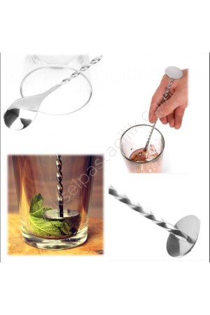 Bar Latte Spoon with Mallet 25,5 cm 123ALKBA13A - Zicco