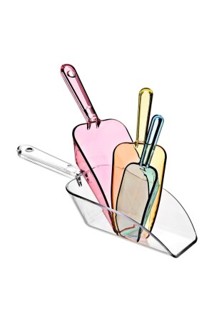 Bar Shovel Ice Shovel 4 Pieces Cocktail Shovel Bartender Ice Shovel Provision Shovel Sashula Bartender stk - 545511 - adin tasarım