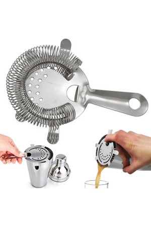 Bar Strainer Cocktail Strainer Bar Strainer Strainer Cocktail Tool Beverage Strainer stk - 8547878 - adin tasarım