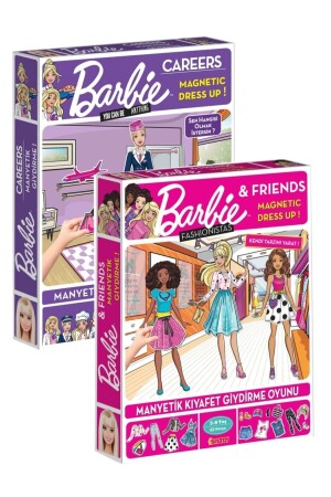 Barbie Magnetic Dress Up And Barbie Diytoy Magnetic Dress Up Game Licensed DTBMKG - Diytoy