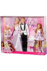 Barbie Ve Ken Evleniyor Oyun Seti - Djr88 P11393S5508 - Mattel