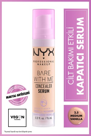 Bare With Me Concealer Serum 2. 5 Mittlere Vanille - Nyx Professional Makeup