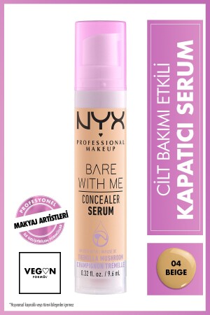 Bare With Me Concealer Serum 04 Beige - Nyx Professional Makeup