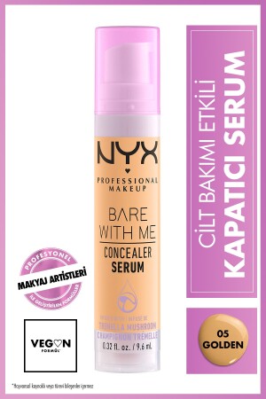 Bare With Me Concealer Serum 05 Golden - Nyx Professional Makeup