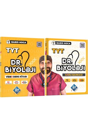 Barış Hoca TYT Dr.Biology Video Textbook & Question Bank Set DRBİOTYTKNSRSET - KR Akademi Yayınları