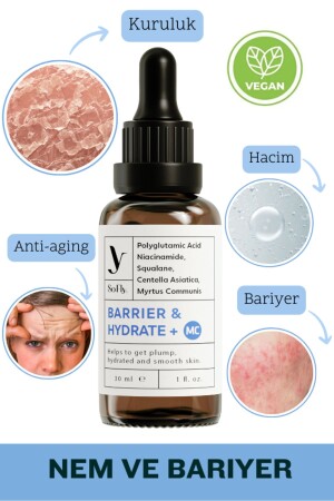 Barrier & Hydrate Moisturizing Serum +mc 30ml SFD09-01 - So Fly