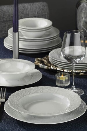 Başak 24 Piece Dinner Set Without Net BSK24Y200 - Kütahya Porselen