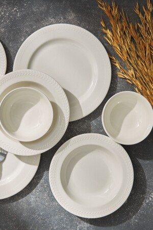 Başak 24 Piece Porcelain Dinner Set for 6 People 153. 03. 06. 7971 - Karaca