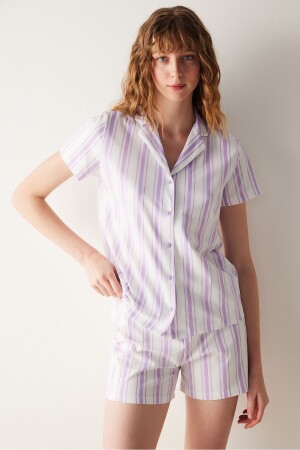 Base Friend Gömlek Pantolon Pijama Takımı - Penti