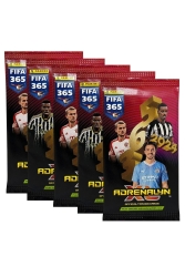 Başel Toys Fıfa 365 2024 Trading Card 5 Paket 06391 - Panini