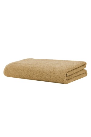 Basic Desensiz Bej Battal Boy Banyo Havlusu %100 Pamuk 90x150 cm. BASICBANYOGRİ90*150 - ILGIN HOME