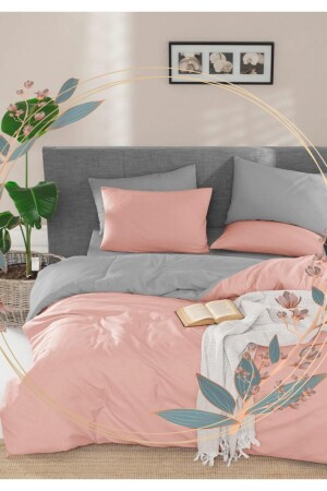Basic Exotic Somon Çift Kişilik Nevresim Takımı 200x220 Cm Somon Tyc007823067812023777 77021123563677 - Sheri Home