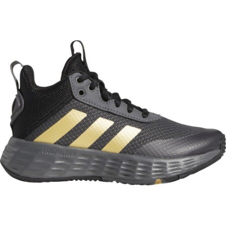 Basketball shoes Adidas OwnTheGame 2.0 Jr, gray/yellow - Adidas