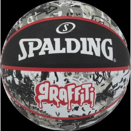 BASKETBALL SPALDING RED GRAFFITI (SIZE 7) - Spalding