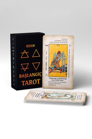 Başlangıç Tarot Kitabı Ve Tarot Kartları RC-BŞLGÇTRT - REGIN COLLECTIVE