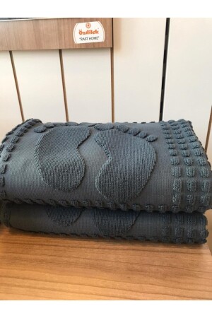Bath Foot Towel Set of 2 (ANTHRACITE) - Özdilek