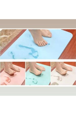 Bath Mat Foot Towel Water Absorbent Non-Wet Ablution Mat - Diatompaspas