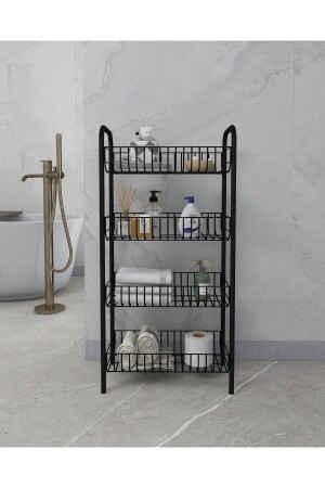 Bathroom Metal Shelf Bathroom Organizer Multi-Purpose Metal Shelf - Emkatex