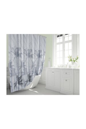 Bathroom Shower Curtain 5104 Double Wings 2X120x200 BAPTRO50104STC - Zethome