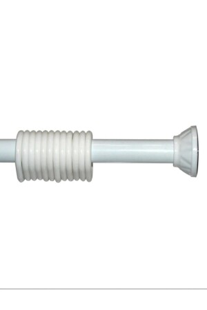 Bathroom Shower Curtain Pipe Spring Loaded 2 Mt - Flat Bath Curtain Pipe - Spring Adjustable Bathroom Curtain Pipe - Tropikhome